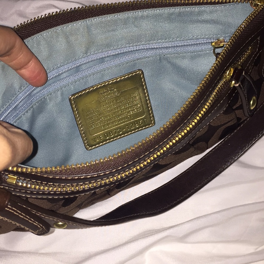 Brown Coach Purse - Picture 4 of 7